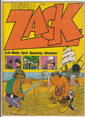 Zack 39 1972 ohne - zack,