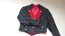 HELENE STRASSER TRACHTENJACKE - kurz,  Gr. 40-  Schurwolle 