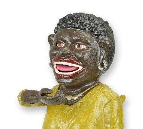 Gusseisen spardose eisen figur - gusseisen,