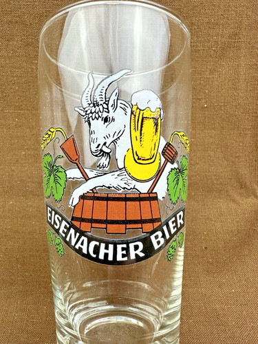 Ddr bierglas eisenacher bier - ddr,