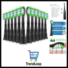 12 Ersatzbürsten Schwarz