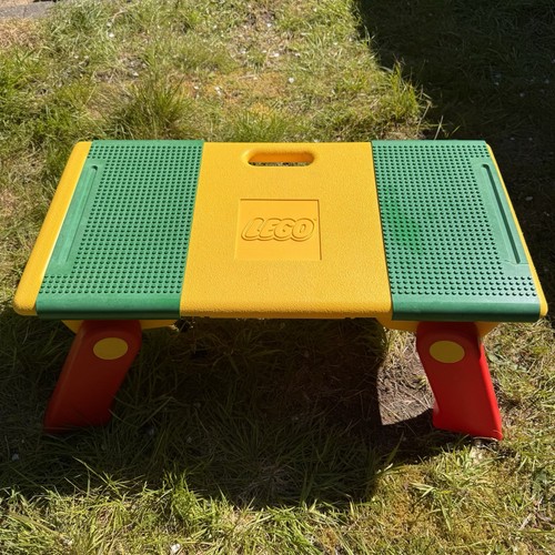 Vintage lego tisch - tisch, spiel