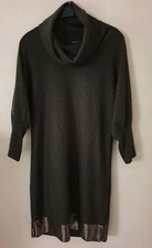 Passport. Tolle Damen Herbst Winter Strick Kleid Long Pullover Wolle. Gr. 36