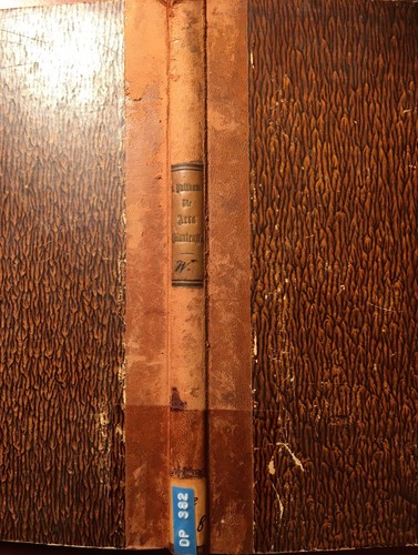 Antikes buch rares - antikes, original