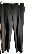 Damen elegante Stoffhose, Größe 48, Farbe Schwarz, Karstadt