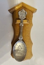 Zinn Jahreslöffel 1988, Frieling Zinn Massiv Eiche Vintage LÖFFEL ZINN