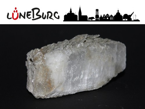 Gipskristall aus lüneburg - aus,