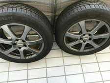 AUDI VW SKODA SEAT FORD Autec Felgen 8Jx18H2 mit Continental Winterreifen 235/55