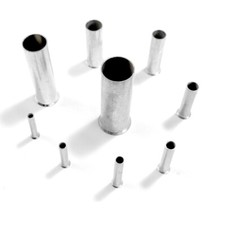 Aderendhülsen unisoliert blank  0,50 - 16 mm² Kabelhülsen Endhülsen 1-1000ST