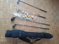 Gut erhaltene Golfausrüstung inkl. Bag, 9 Golfbällen, Tees und Handschuh !