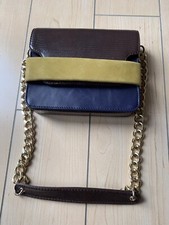 H&M Handtasche Echtleder Leder