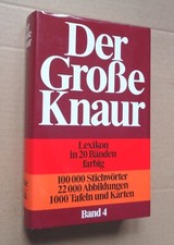 Der Große Knaur, Band 4 - Lexikon 1981