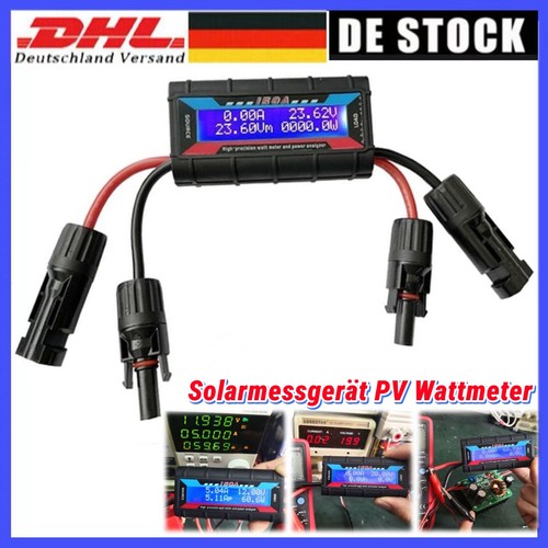 Solarmessgerät wattmeter - solarmessgerät,