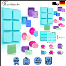 DIY Silikonform Seife Set 7Stk