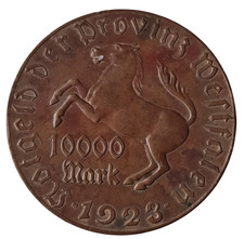 NOTGELD PROVINZ WESTFALEN