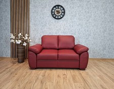 Ledercouch Echtleder 2 er Sofa