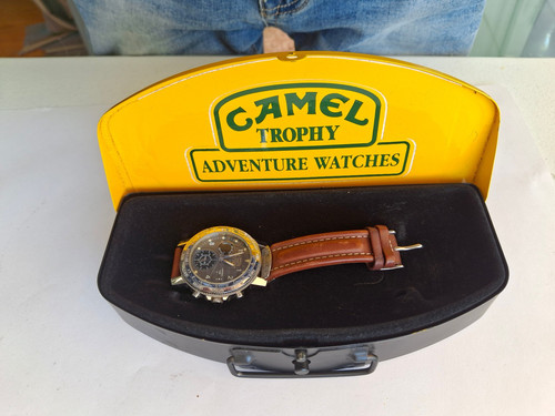 Camel trophy watch world time - camel,