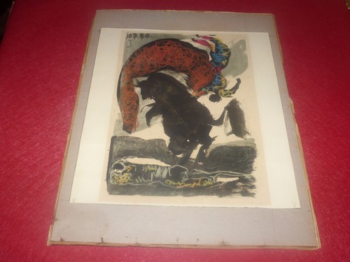 Art xxe picasso lithographie - picasso,