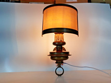  Wandlampe in Bronze, vintage