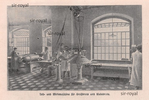 Dividing and knitting machine - and,
