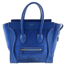 CELINE Luggage micro Handbag