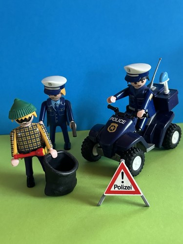 Playmobil polizei quad - playmobil, mit