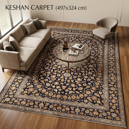 Xxl keshan teppich 497x324 - keshan,