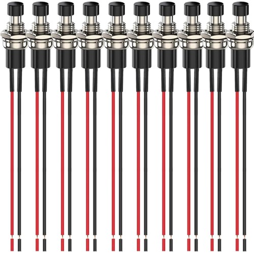 Druckknopf mini taster 7 mm - druckknopf,,