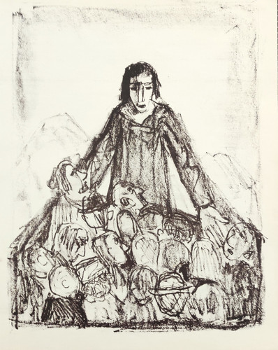 Otto dix die bergpredigt - otto, dix: