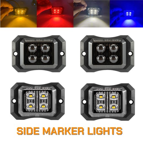 Auto 4led frontblitzer - 2x,