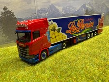 Herpa Scania Zugmaschine mit Kühlauflieger " LaPernice-Italien "
