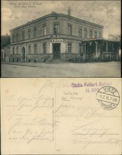 Postcard Vietz (Ostbahn) Witnica Gasthaus M. Schulz 1916