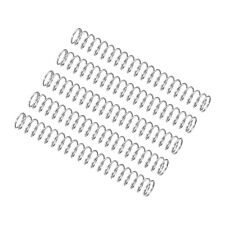 Druckfeder,5er-Pack 304 Edelstahl,6mm AD,0,6mm Draht,50mm Länge