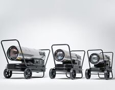 Diesel Heizkanone Hallen-Heizung Bauheizer Ölheizung IMLEX Heizgerät Edelstahl 