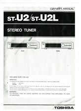 Toshiba Bedienungsanleitung user manual für ST- U 2 /L  Copy