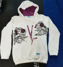 Vacuum Hoody Gr.M weiß lila