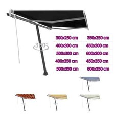 Standmarkise Einziehbar Handbetrieben Gelenkarmmarkise Garten Sonnen Markise