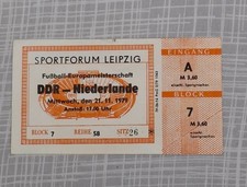 originale Eintrittskarte