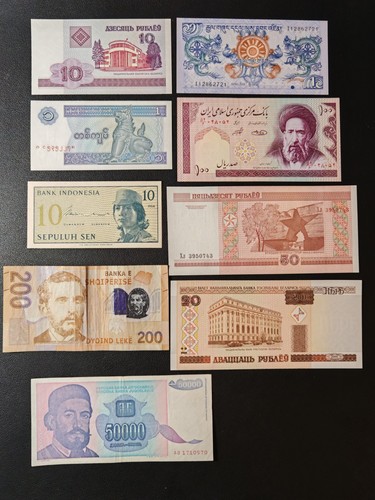 Banknoten aus aller - 9, welt