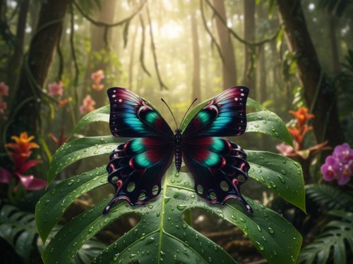 Wand-Deko/Schmetterling/neu/Me