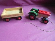 TARKTOR MIT ANHÄNGER RUWI HOLZSPIELWAREN