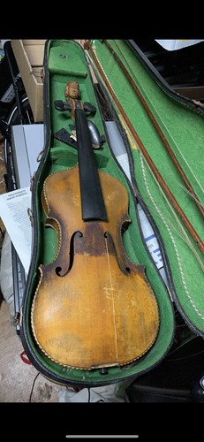 Alte geige violine mit - alte,