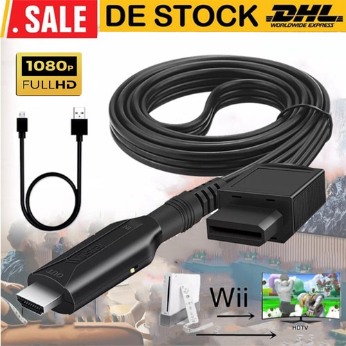 Wii hdmi adapter full hd - zu, full-hd