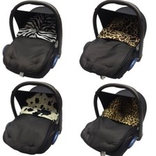 Animal Print Autositz Fußsack