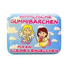 Neu: Männekes Blech Dose Archie's Motzpuppen für zB Gummibärchen Engel Birthday