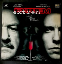 LASERDISC Extrem ... mit allen Mitteln Hugh Grant Gene Hackman deutsch PAL  