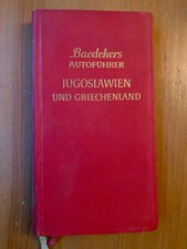 JUGOSLAWIEN UND GRIECHENLAND Baedekers autoreiseführer  #356