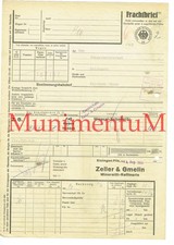 Frachtbrief 1953
