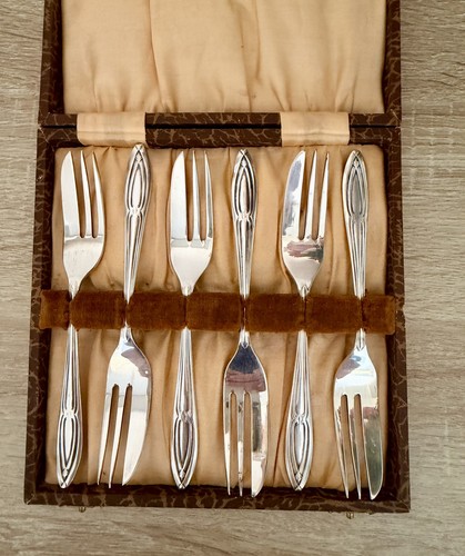 Seltenes art deco versilbertes - seltenes,