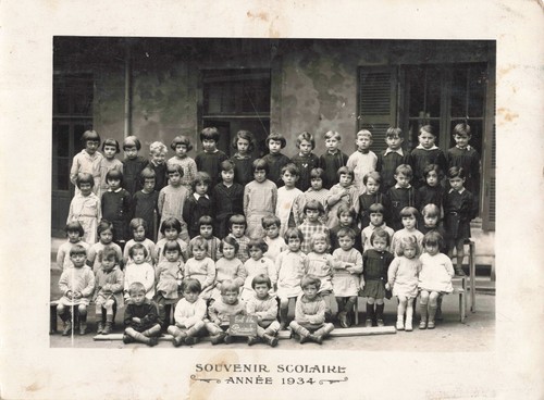 Altes foto schulandenken 1934 - schulandenken,
